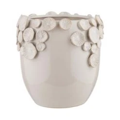 BUTLERS® FIORE Vase Mit Aufgesetzten Blüten Höhe 16cm Gesamt: Breite 15,8cm, Höhe 15,5cm, Tiefe 15,8cm -Angebote Dekoartikel Store unnamed file 1181