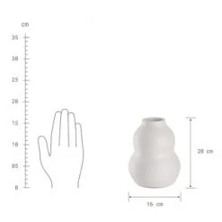 BUTLERS® AYAKA Vase Höhe 20cm Gesamt: Breite 16cm, Höhe 20cm, Tiefe 16cm -Angebote Dekoartikel Store unnamed file 1209