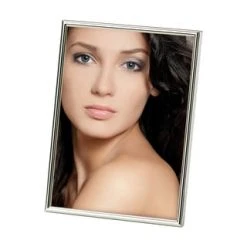WALTHER GLAS Portraitrahmen "Chloe", Metall, Versilbert, 15x20 Cm