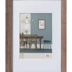 WALTHER GLAS Bilderrahmen "Fiorito", 13x18 Nuss, NUSS, 99