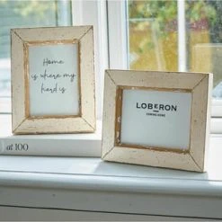 LOBERON Bilderrahmen 2er Set Assen Creme -Angebote Dekoartikel Store unnamed file 156
