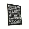 LOBERON Dekoboard Küchenregeln Antikschwarz -Angebote Dekoartikel Store unnamed file 17