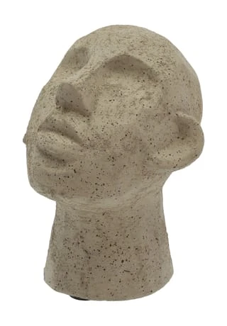 Villa Collection Figur "Kopf", Zement, 23 Cm OLIV 5 Villa Collection Figur "Kopf", Zement, 23 Cm OLIV – Bild 3