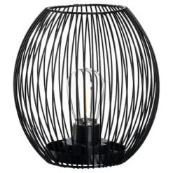 LEONARDO Laterne "CASOLARE", LED Schwarz