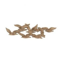 PURE DAY Wand-Objekt Vogelschwarm Beige