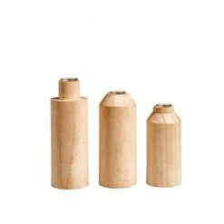 PURE DAY Vasen-Set, 3-tlg. Caitlyn Beige