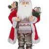 GALERIA Home Weihnachtsmann-Figur "Santa", 59 Cm GRAU/ NATUR -Angebote Dekoartikel Store unnamed file 238