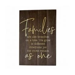 Raumteiler Verkaufsgeschäft 42 LOBERON Dekoboard Families Braun