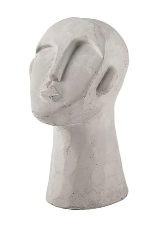 Villa Collection Deko-Figur "Kopf" GRAU 3 Villa Collection Deko-Figur "Kopf" GRAU