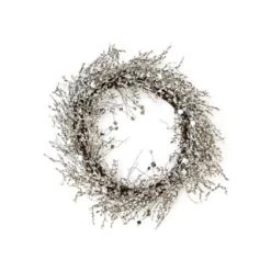 PURE DAY Deko-Kranz Snowglitter Metallfarben