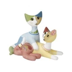 Goebel Figur Rosina Wachtmeister - Minikatzen Cara E Elio Bunt