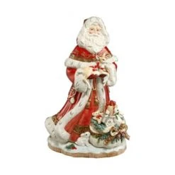 FITZ AND FLOYD® Figur Santa Mit Geschenkesack Vorne Bunt