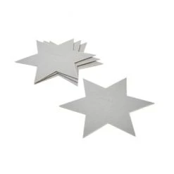 PURE DAY Besteckhalter-Set, 4-tlg. Sterne Grau