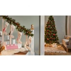 PURE DAY Weihnachtsstrumpf-Set, 4-tlg. Navidad Beige -Angebote Dekoartikel Store unnamed file 680