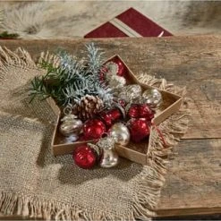 LOBERON Weihnachtsschmuck 6er Set Levier Rot Rot -Angebote Dekoartikel Store unnamed file 707