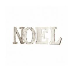 LOBERON Buchstaben NOEL Letters Antikweiß Antikweiß
