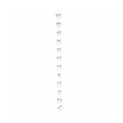 LOBERON Girlande Ailette Weiß Weiß