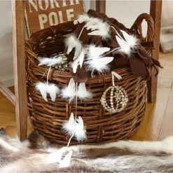 LOBERON Girlande Ailette Weiß Weiß -Angebote Dekoartikel Store unnamed file 723