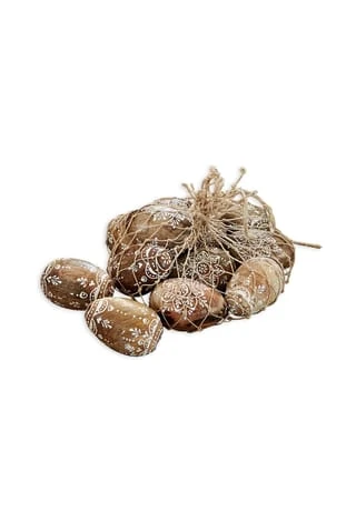 LOBERON Osterei 9er Set Raylan Braun Braun 3 LOBERON Osterei 9er Set Raylan Braun Braun