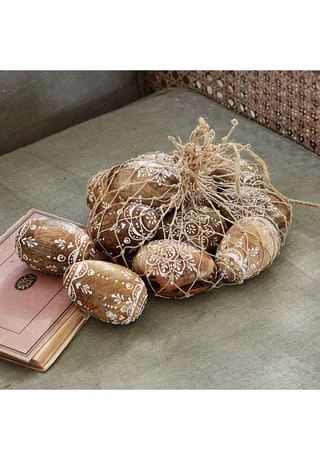 LOBERON Osterei 9er Set Raylan Braun Braun 4 LOBERON Osterei 9er Set Raylan Braun Braun – Bild 2