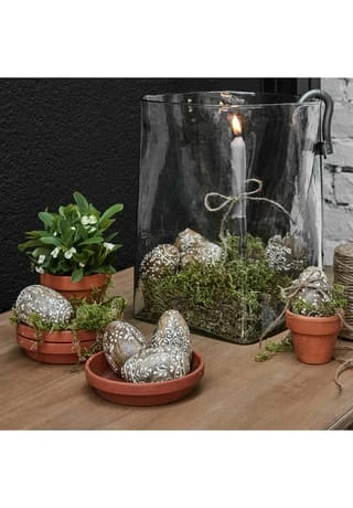 LOBERON Osterei 9er Set Raylan Braun Braun 5 LOBERON Osterei 9er Set Raylan Braun Braun – Bild 3