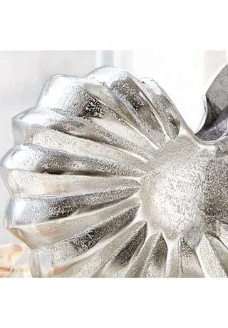 LOBERON Deko-Ammonit Whirl Silber Silber 7 LOBERON Deko-Ammonit Whirl Silber Silber – Bild 5