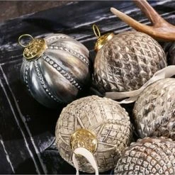 LOBERON Weihnachtsschmuck 8er Set Silverlake Silber Silber -Angebote Dekoartikel Store unnamed file 793