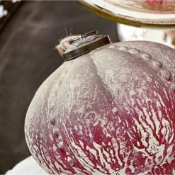 LOBERON Weihnachtsschmuck 3er Set Cuon Lila/weiß Lila/weiß -Angebote Dekoartikel Store unnamed file 847