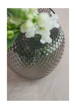 LEONARDO Vase "Poesia", Handgefertigt, 11 Cm Gesamt: Höhe 11cm, Durchmesser 10cm 4 LEONARDO Vase "Poesia", Handgefertigt, 11 Cm Gesamt: Höhe 11cm, Durchmesser 10cm – Bild 2