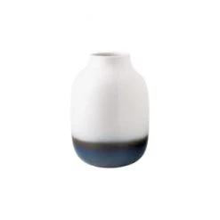 Like. By Villeroy & Boch Vase Nek Bleu Groß Lave Home Gesamt: Länge 15,5cm, Breite 15,5cm, Höhe 21,9cm